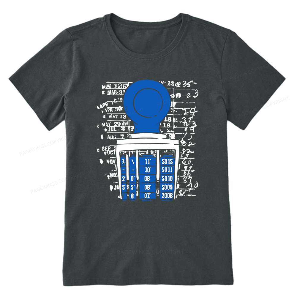 Pagewings Books Library Stamp16436 Bookish Unisex Classic T-shirt