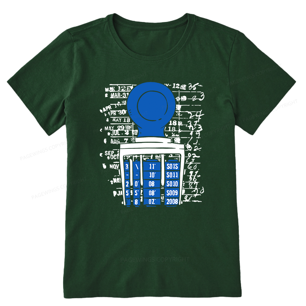 Pagewings Books Library Stamp16436 Bookish Unisex Classic T-shirt