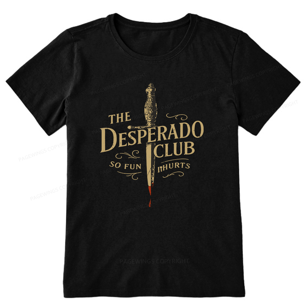 Pagewings Desperado Club13706 Bookish Unisex Classic T-shirt