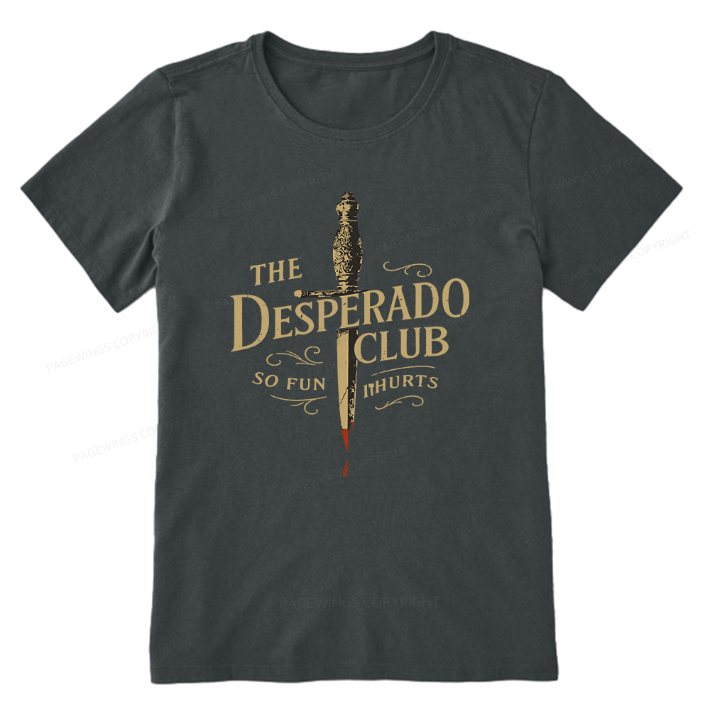 Pagewings Desperado Club13706 Bookish Unisex Classic T-shirt