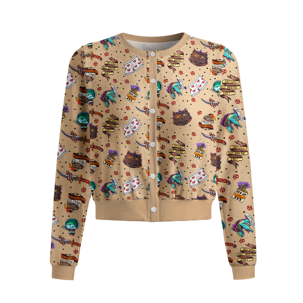 Pagewings Sci Fi Book Lover Cardigan Sweaters