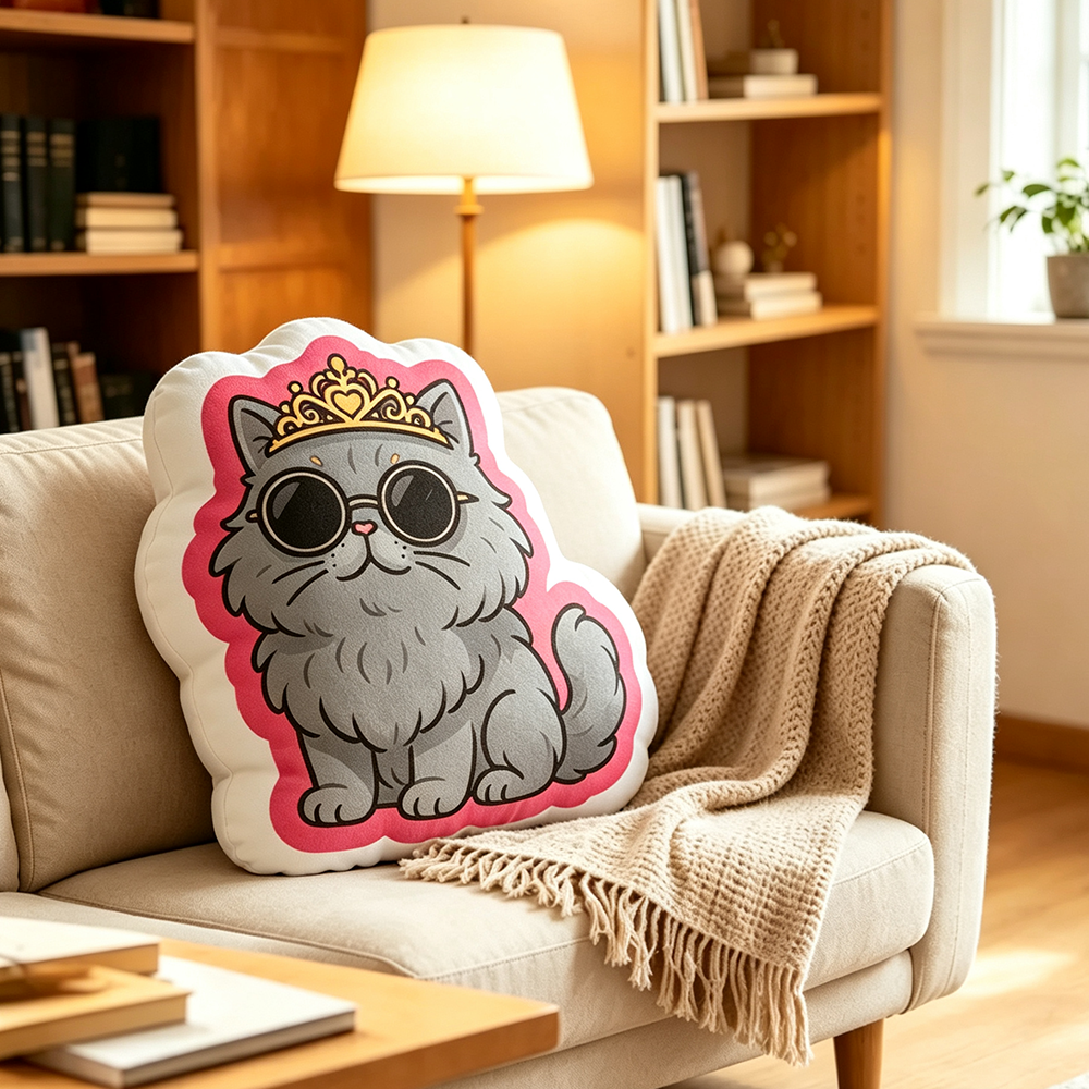 Pagewings Sci Fi Lover Shaped Throw Pillow