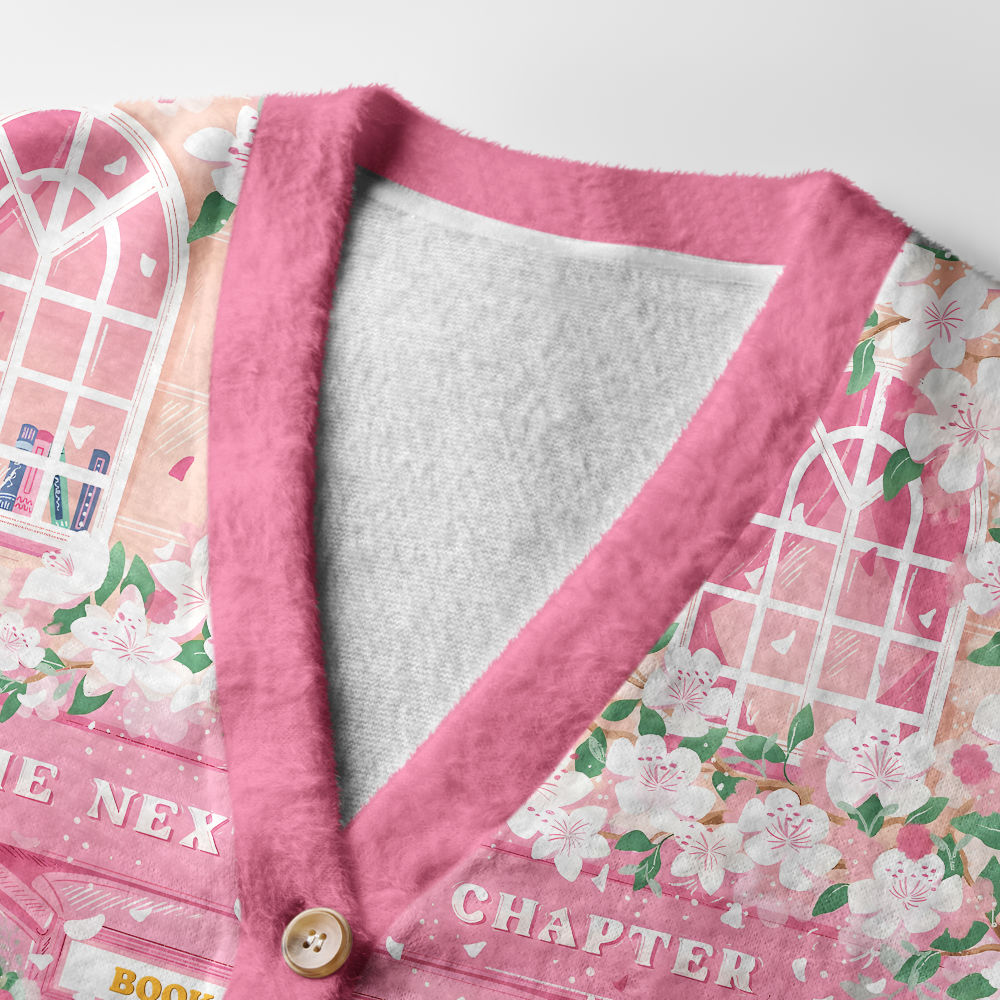 Pagewings Bookstore Light Knit Unisex Cardigan Sweaters