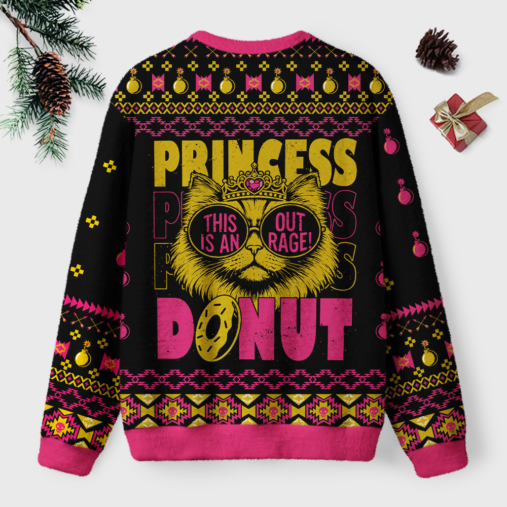 Pagewings Sci Fi Book Lover Unisex Ugly Light Knit Sweatshirt