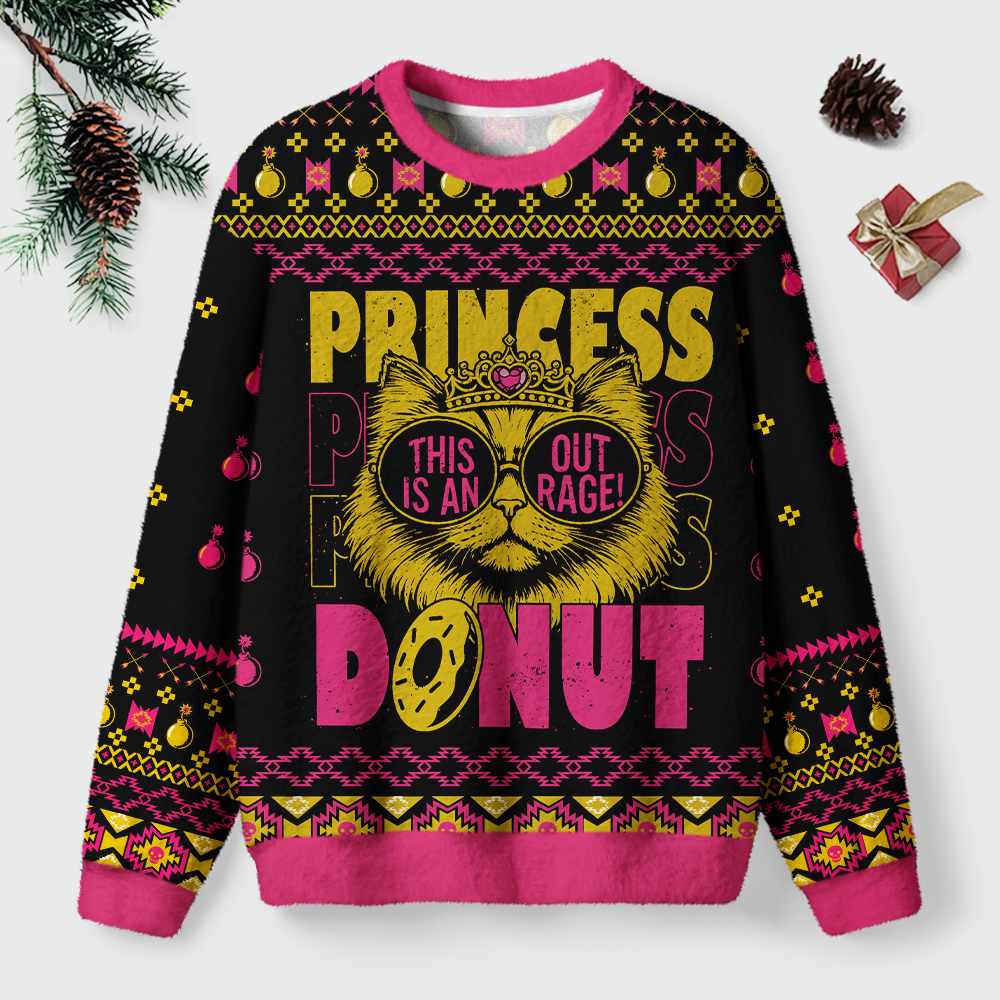 Pagewings Sci Fi Book Lover Unisex Ugly Light Knit Sweatshirt