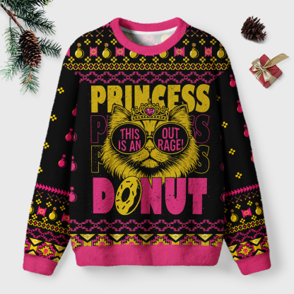 Pagewings Sci Fi Book Lover Unisex Ugly Light Knit Sweatshirt