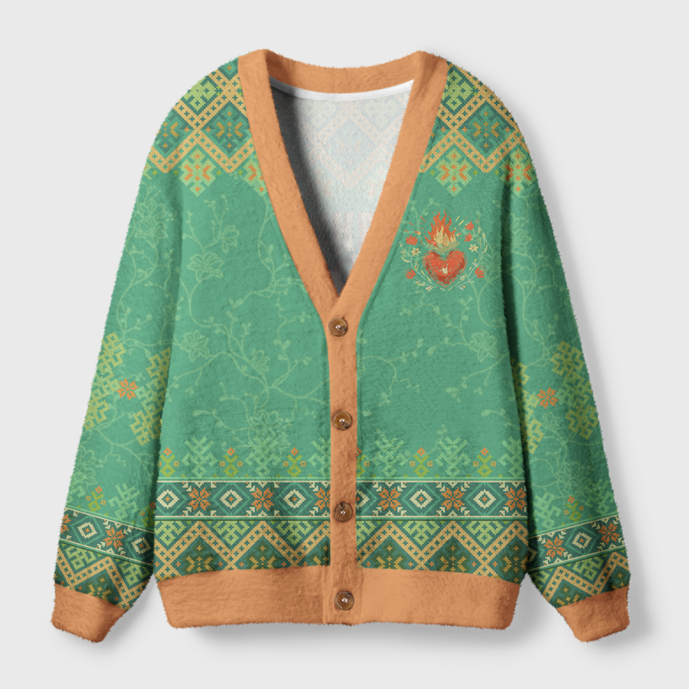 Pagewings Fantasy Books Lover Light Knit Unisex Cardigan Sweaters