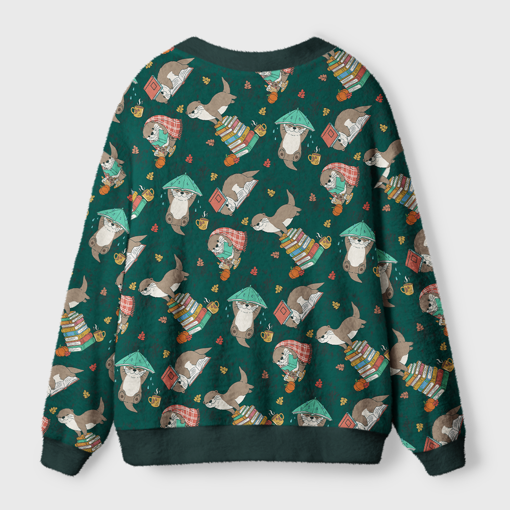 Pagewings Book Lover Light Knit Unisex Cardigan Sweaters
