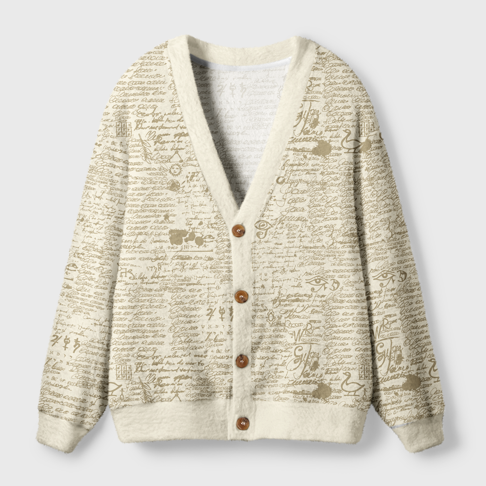Pagewings Book Lover Light Knit Unisex Cardigan Sweaters