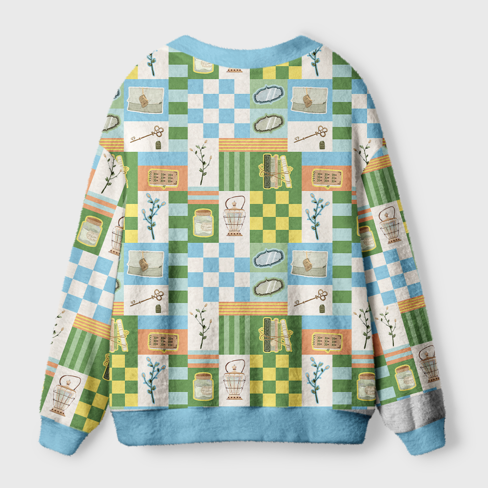 Pagewings Cozy Reading Light Knit Unisex Cardigan Sweaters
