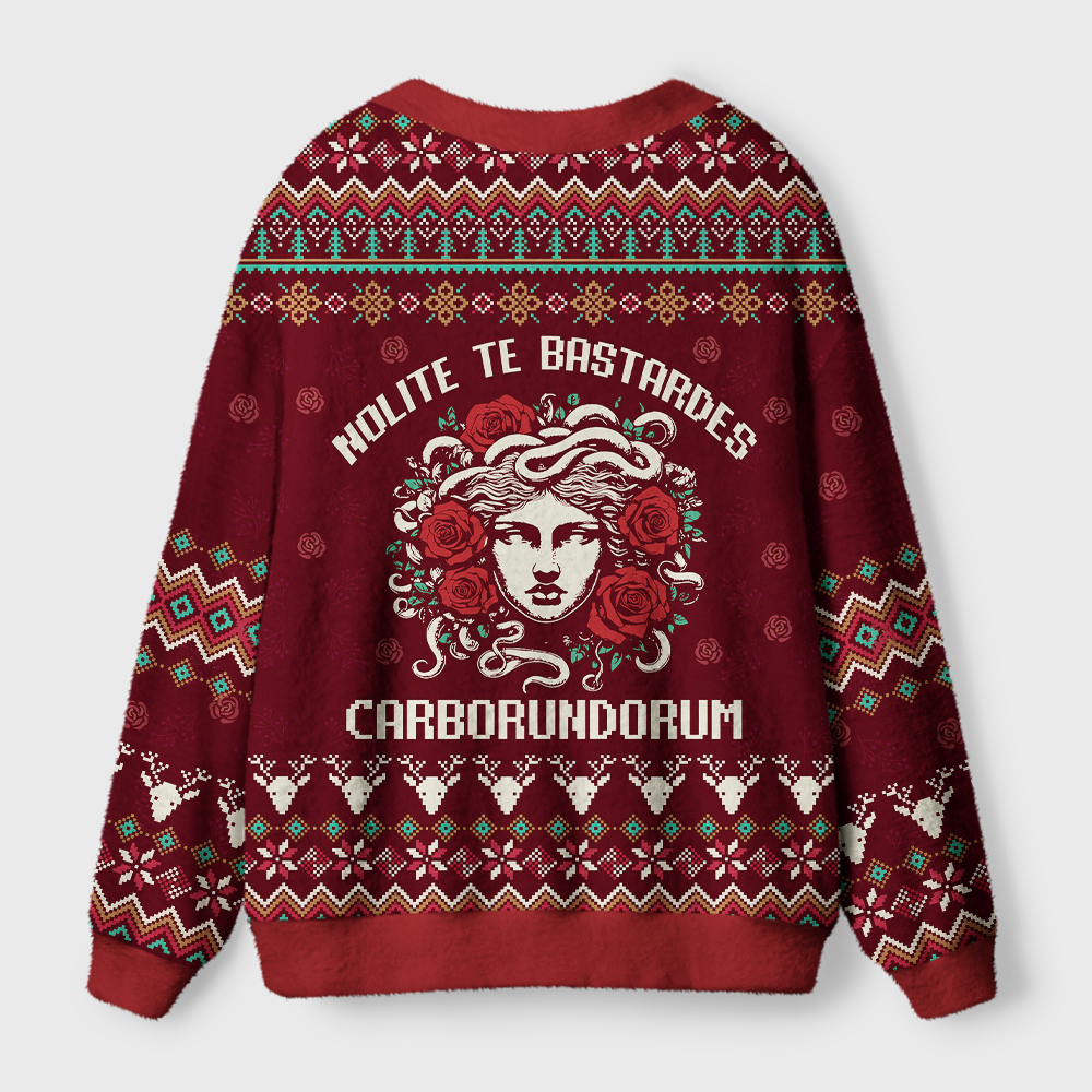 Pagewings Nolite Te Bastardes Carborundorum Light Knit Unisex Cardigan Sweaters
