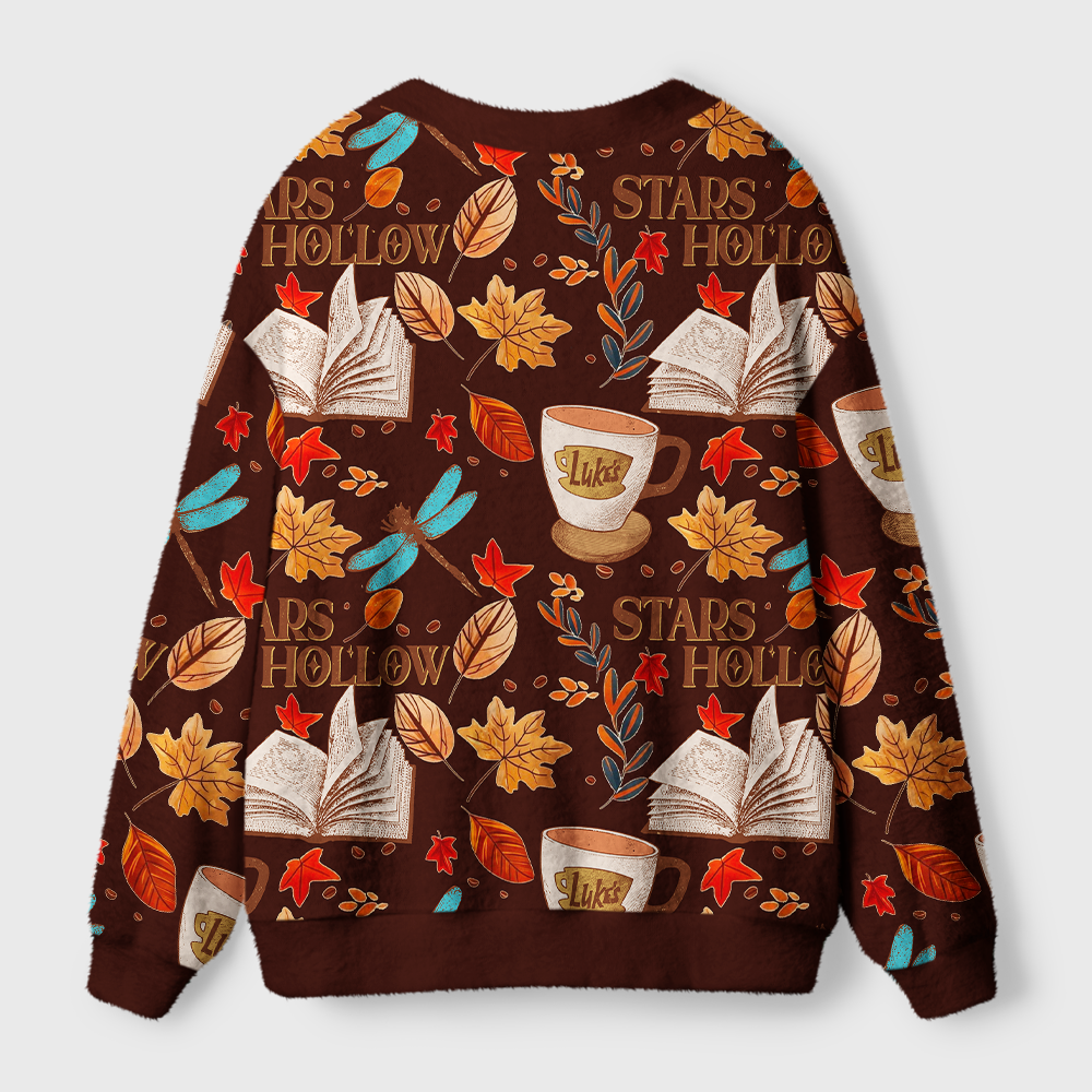 Pagewings Stars Hollow Light Knit Unisex Cardigan Sweaters