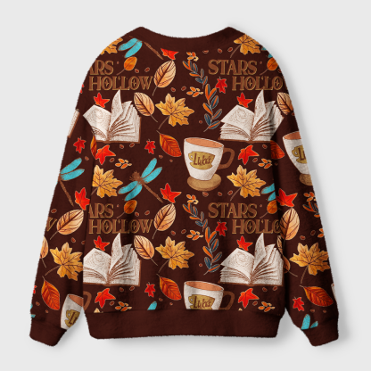 Pagewings Stars Hollow Light Knit Unisex Cardigan Sweaters