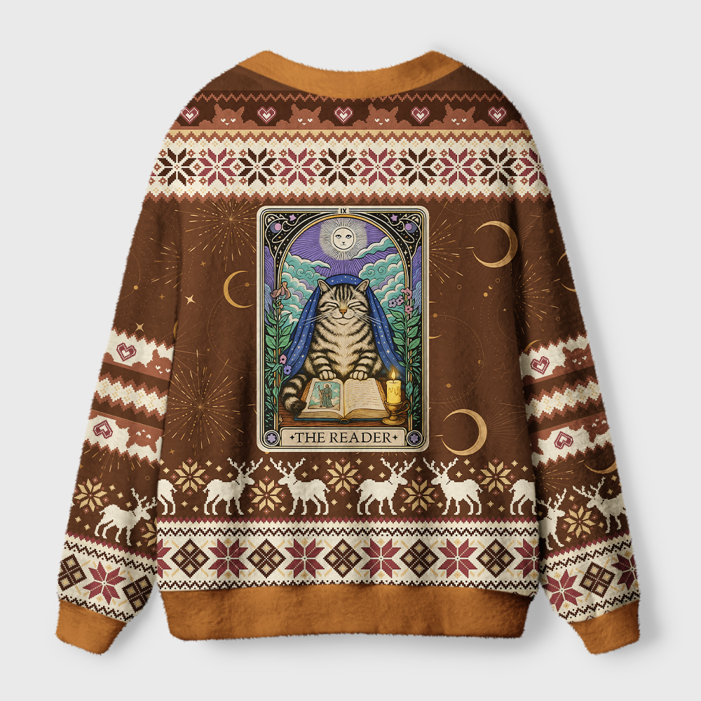 Pagewings The Reader Light Knit Unisex Cardigan Sweaters