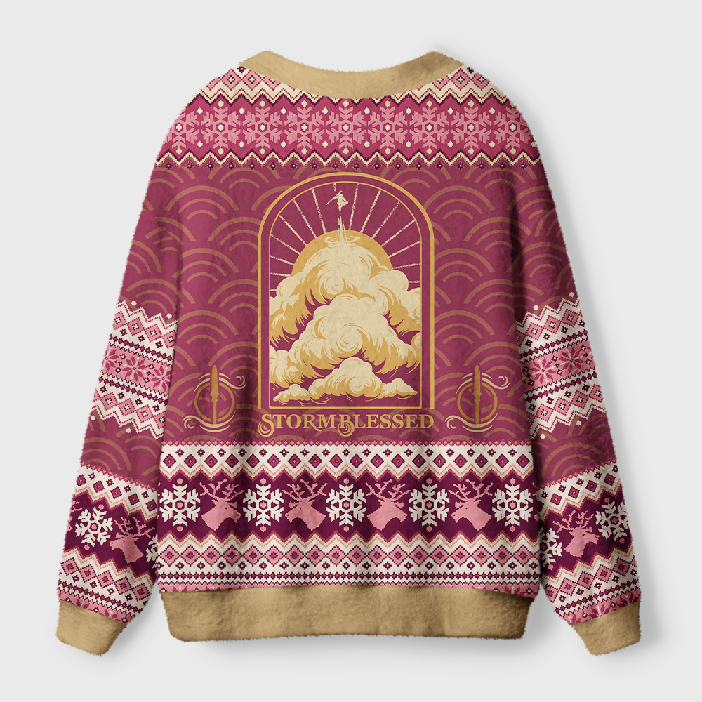 Pagewings Stormblessed Light Knit Unisex Cardigan Sweaters