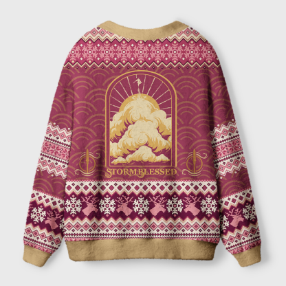 Pagewings Stormblessed Light Knit Unisex Cardigan Sweaters