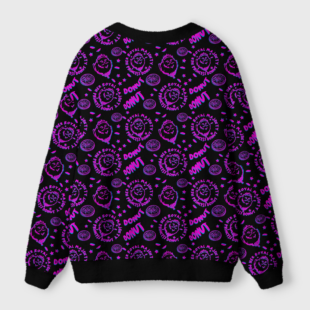 Pagewings Donut Light Knit Unisex Cardigan Sweaters