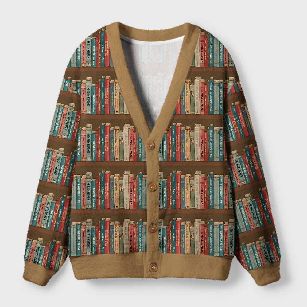 Pagewings I’m With The Banned Light Knit Unisex Cardigan Sweaters