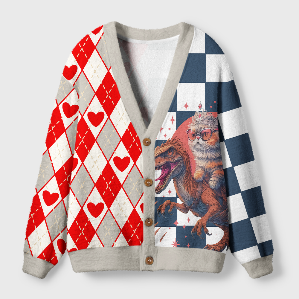 Pagewings Sci-Fi Book Lover Light Knit Unisex Cardigan Sweaters