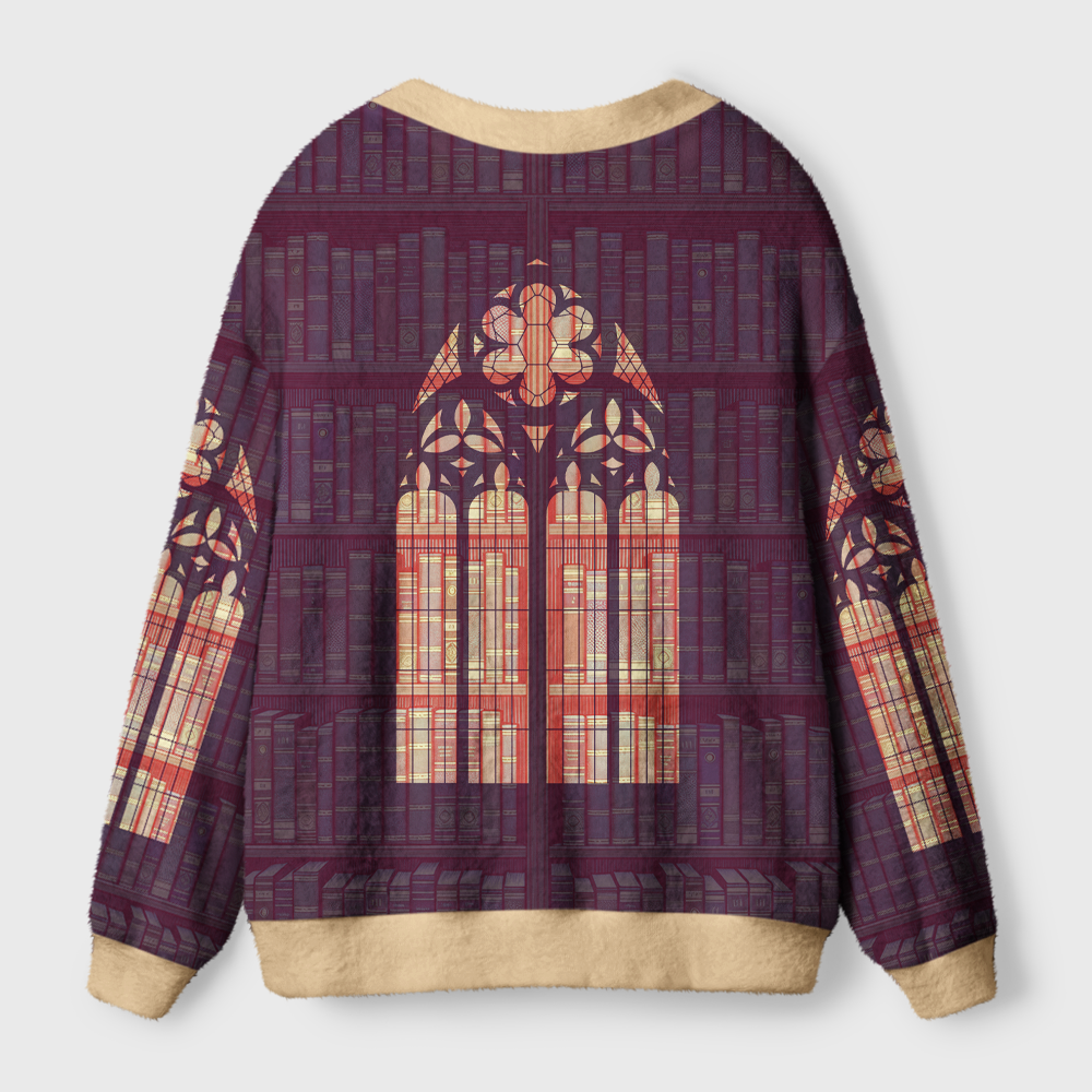 Pagewings Library Light Knit Unisex Cardigan Sweaters