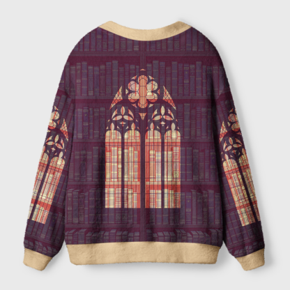 Pagewings Library Light Knit Unisex Cardigan Sweaters