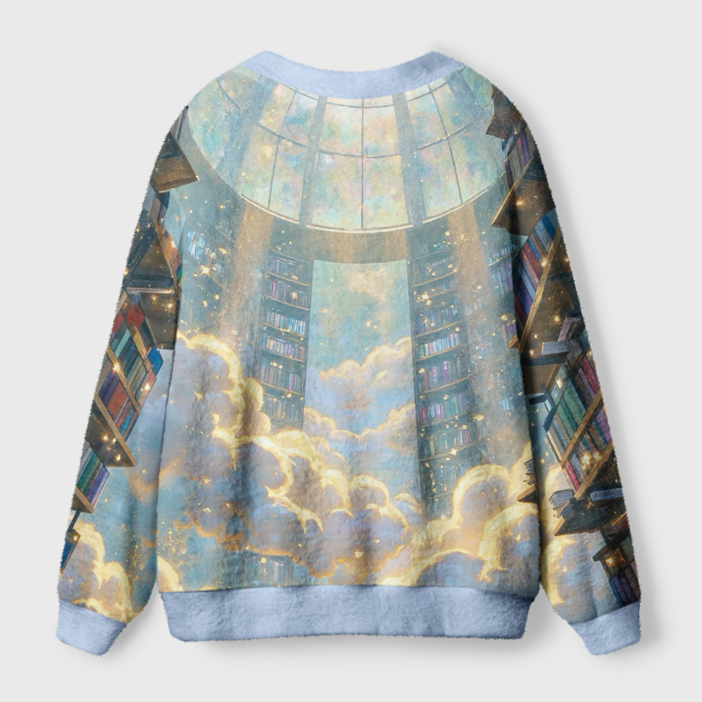 Pagewings Library Light Knit Unisex Cardigan Sweaters