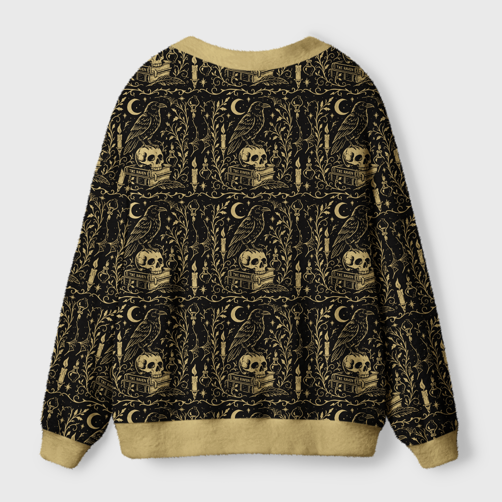 Pagewings Read Banned Books Light Knit Unisex Cardigan Sweaters