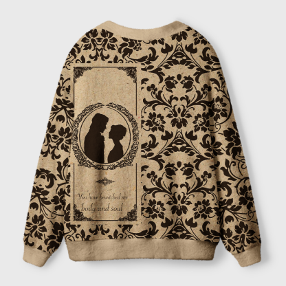 Pagewings You Have Bewitched Me Body And Soul Light Knit Unisex Cardigan Sweaters