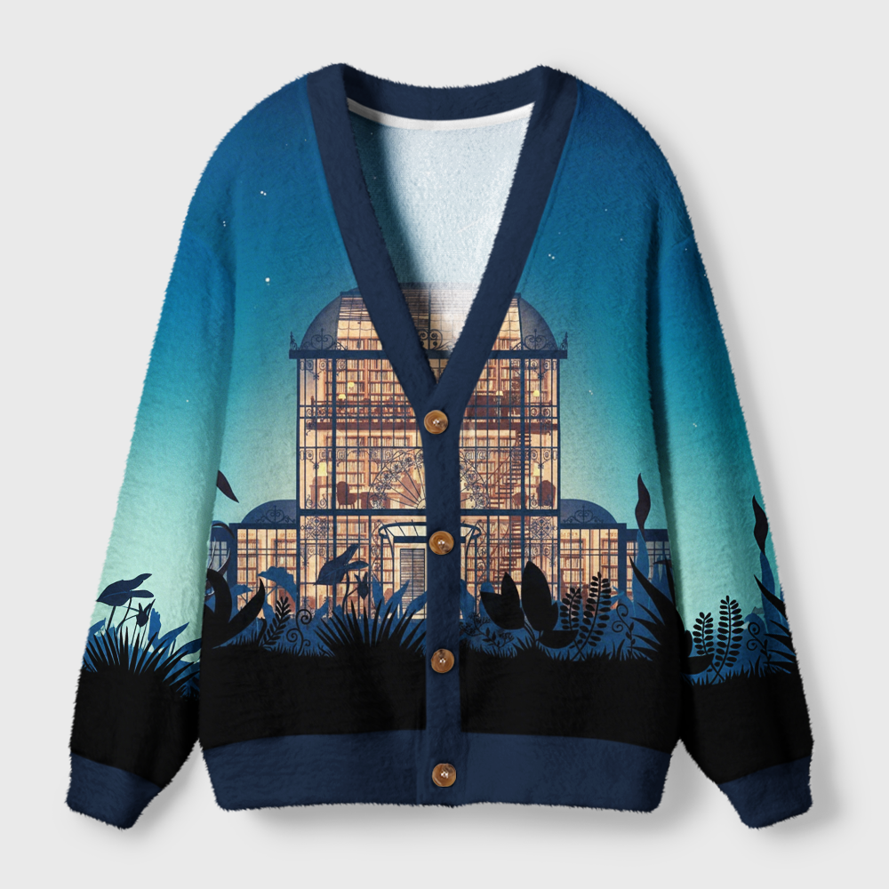 Pagewings Literature Light Knit Unisex Cardigan Sweaters