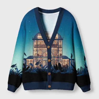 Pagewings Literature Light Knit Unisex Cardigan Sweaters