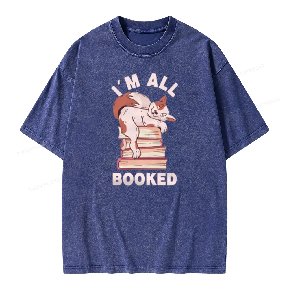 Pagewings Emotionally Attached To Fictional Characters Unisex Washed T