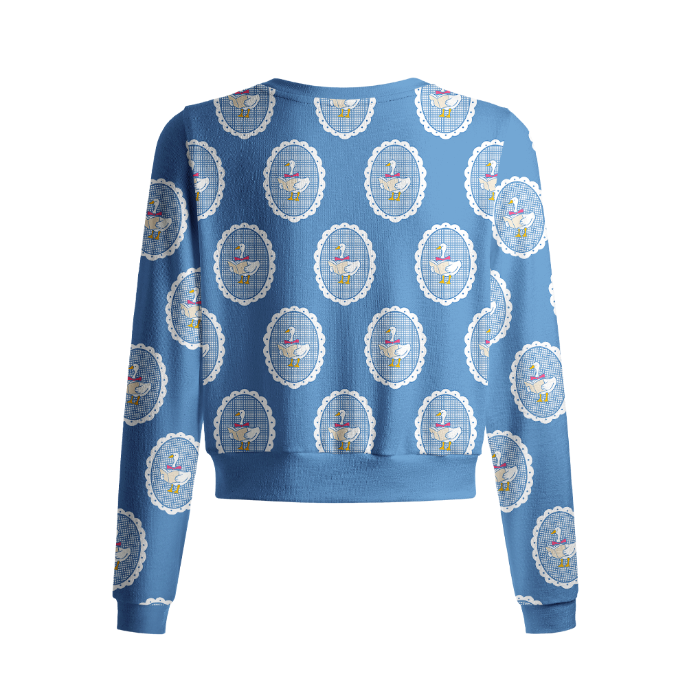 Pagewings Book Lover Crew Neck Cardigan Sweaters