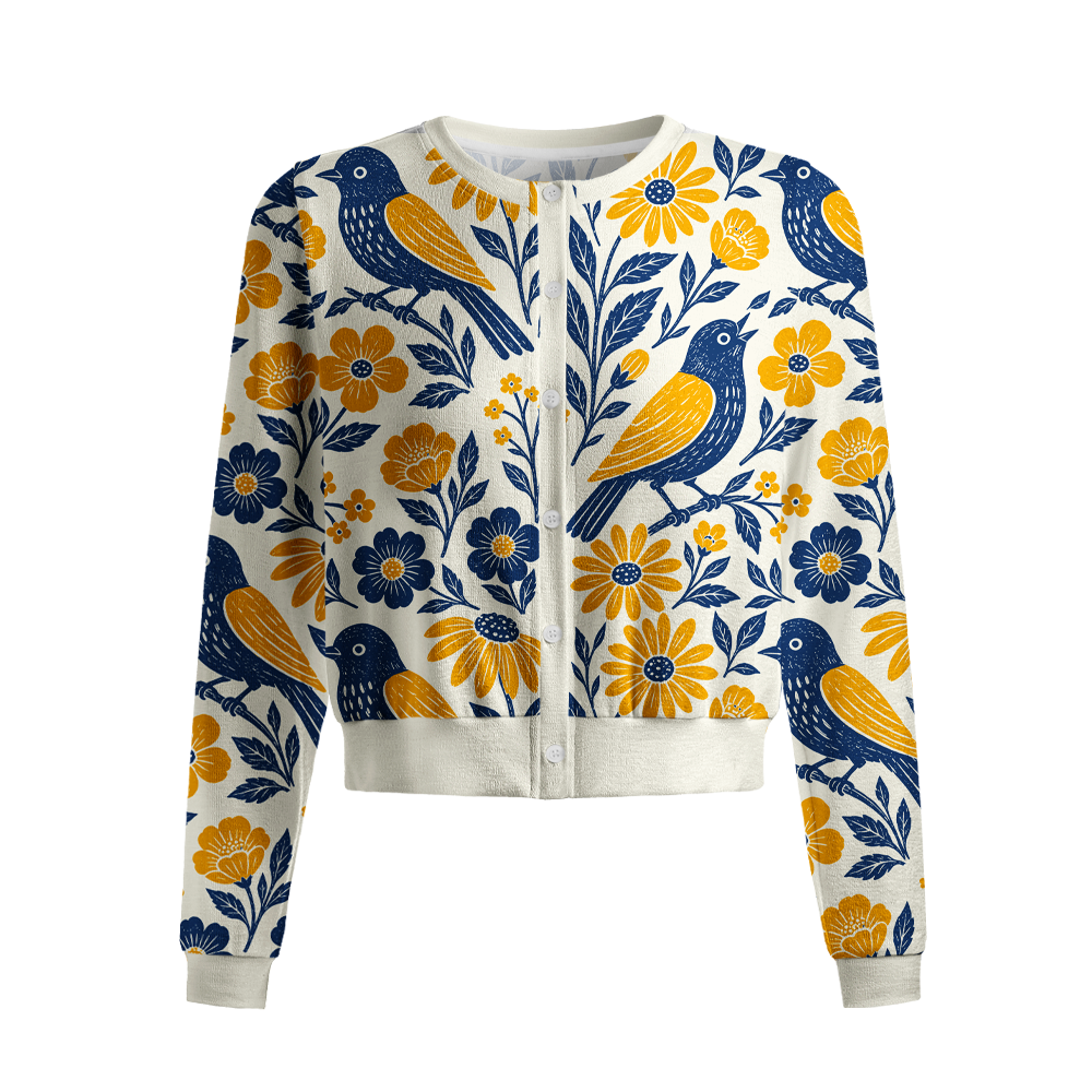 Pagewings Read Banned Books Crew Neck Cardigan Sweaters