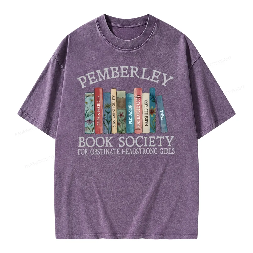 Pagewings Emotionally Attached To Fictional Characters Unisex Washed T