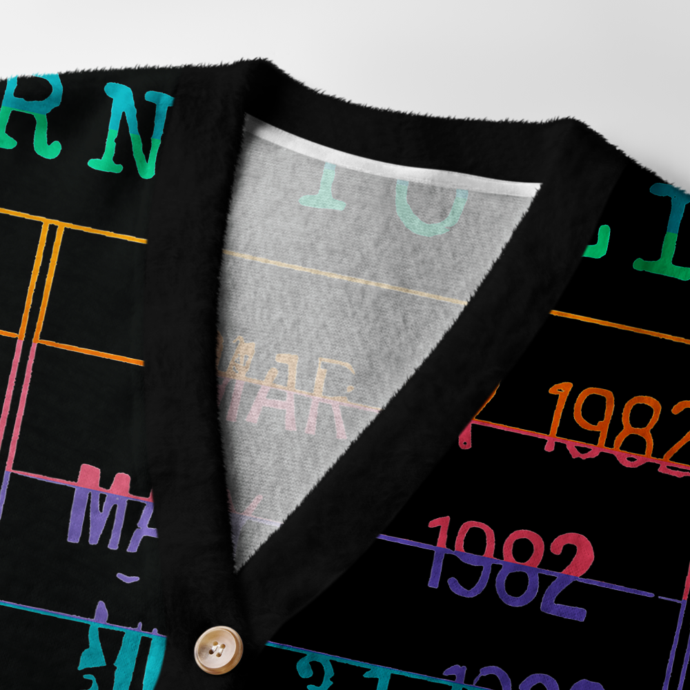 Pagewings Library Card Light Knit Unisex Cardigan Sweaters