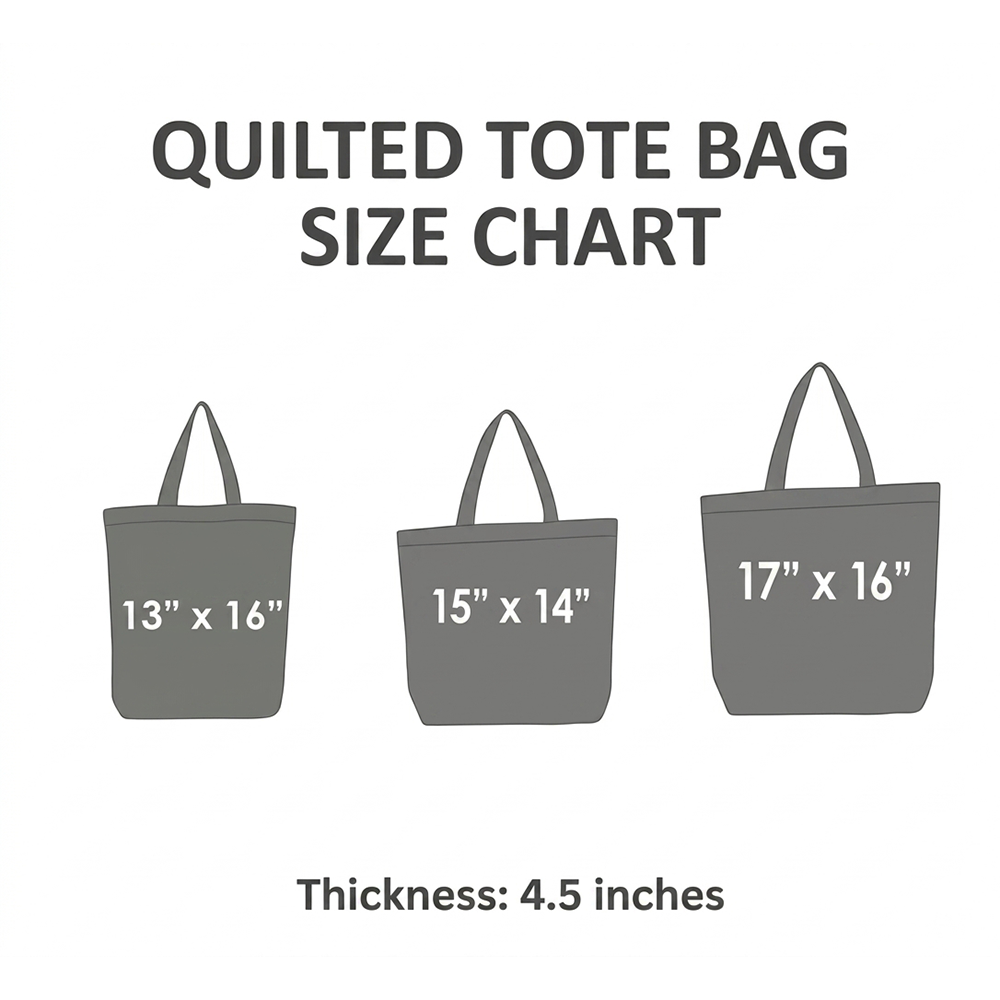 A-绗缝褶皱托特包上架模板Pagewings Quilted Tote Bag