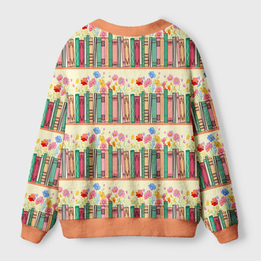 Pagewings Bookish Vibe Light Knit Unisex Cardigan Sweaters