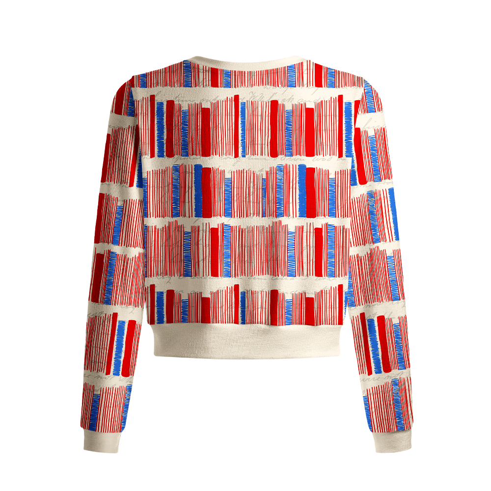 Pagewings 文案  Crew Neck Cardigan Sweaters