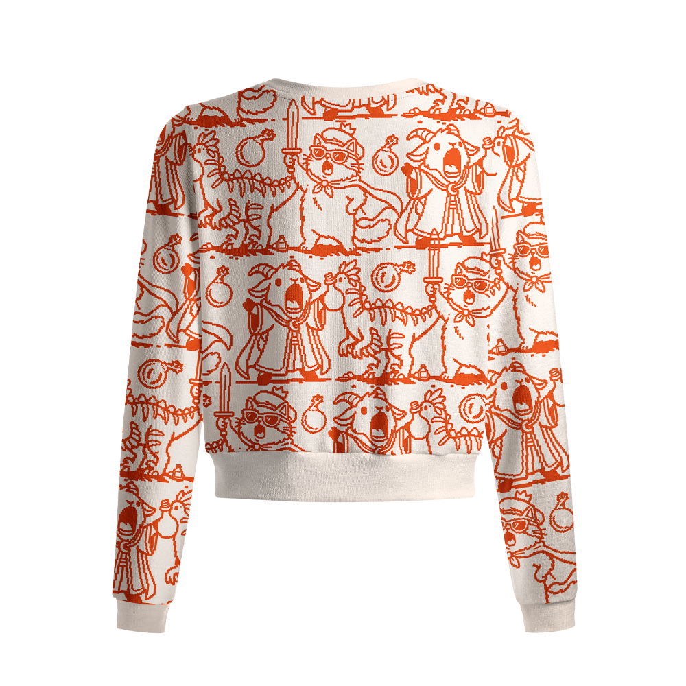 Pagewings Sci Fi Book Lover Crew Neck Cardigan Sweaters