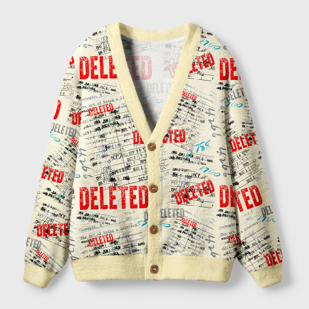 Pagewings Deleted Light Knit Unisex Cardigan Sweaters