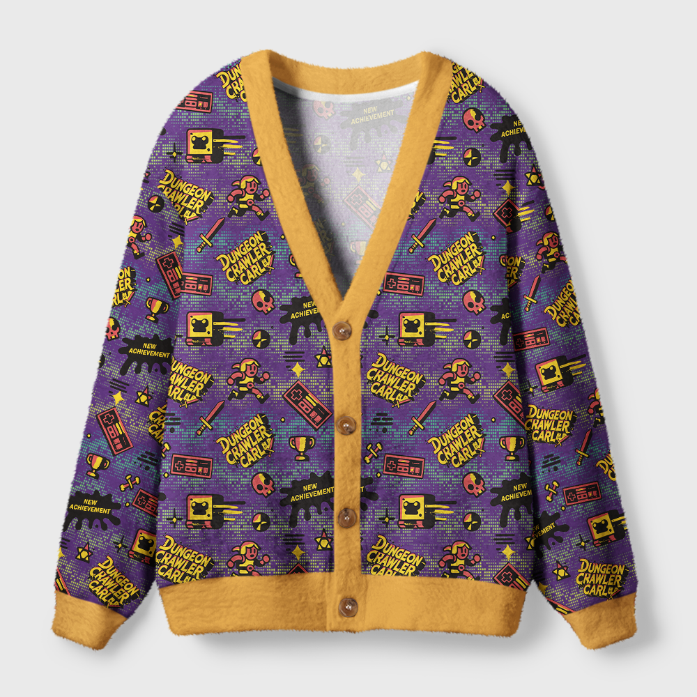 Pagewings Sci-Fi Book Lover Light Knit Unisex Cardigan Sweaters