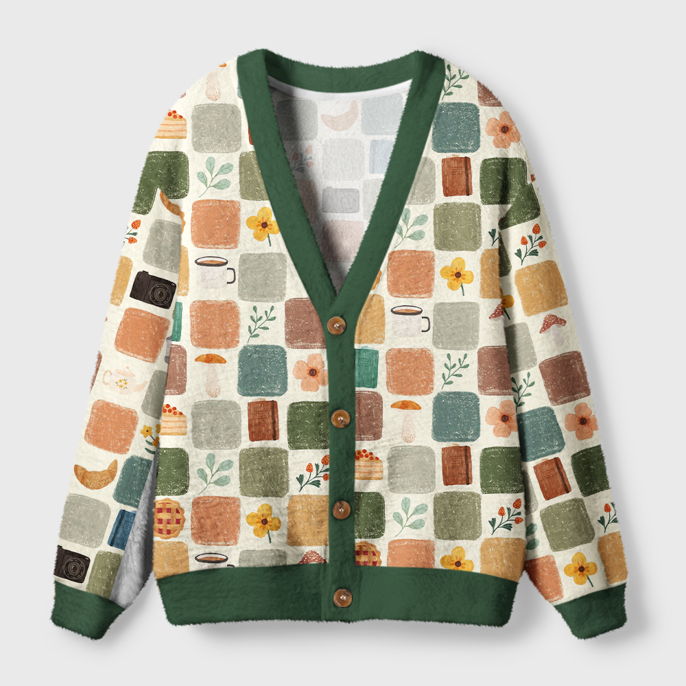 Pagewings Bookish Light Knit Unisex Cardigan Sweaters
