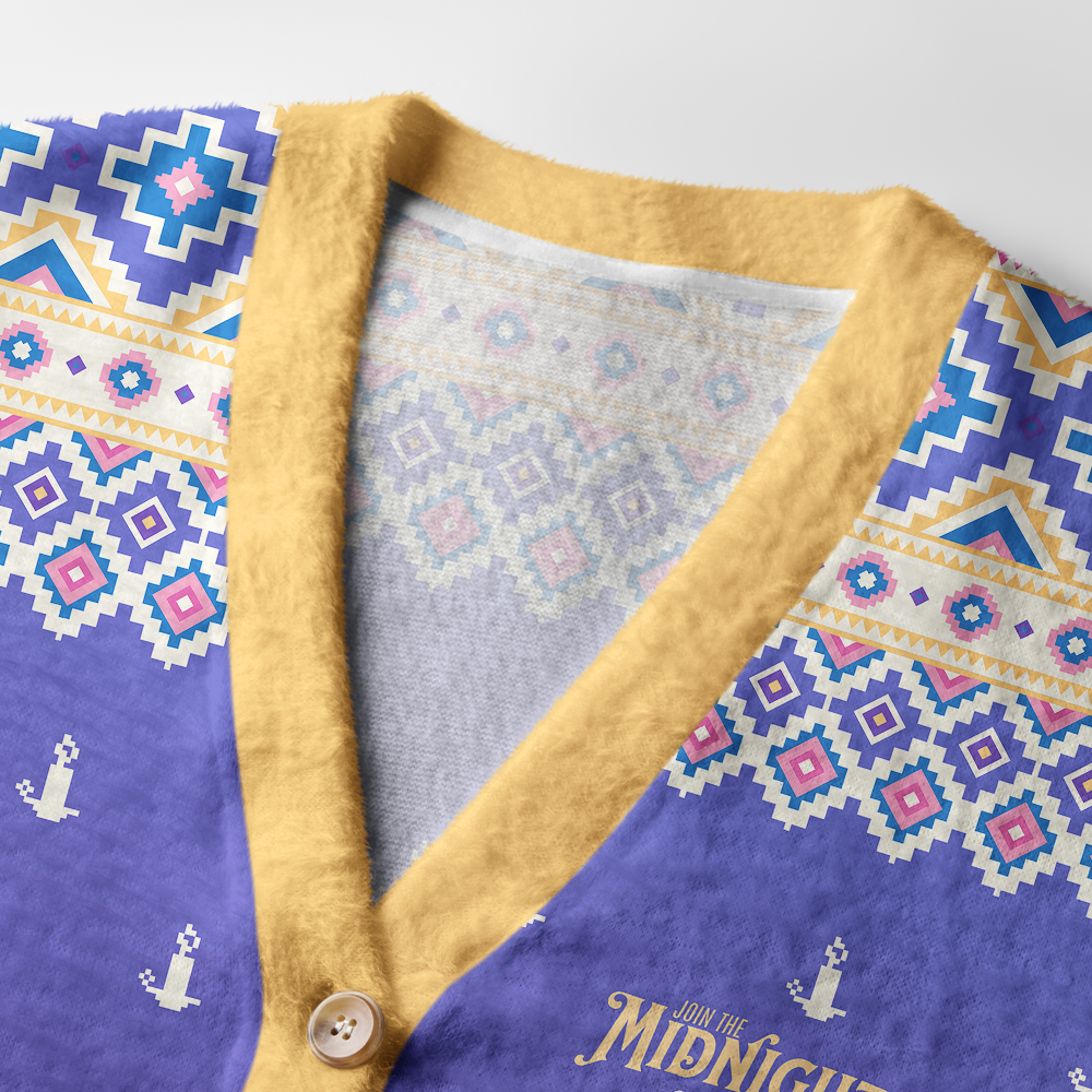 Pagewings Midnight Readers Society Light Knit Unisex Cardigan Sweaters