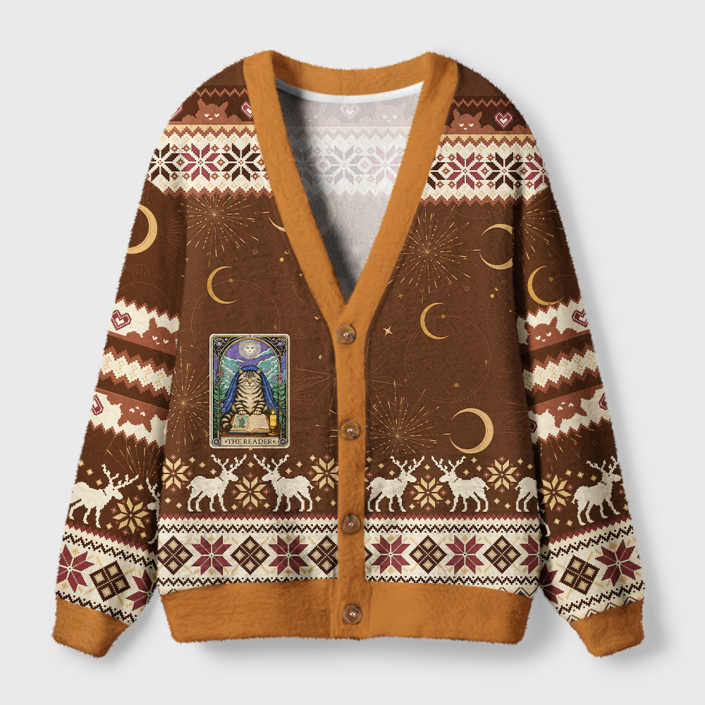 Pagewings The Reader Light Knit Unisex Cardigan Sweaters