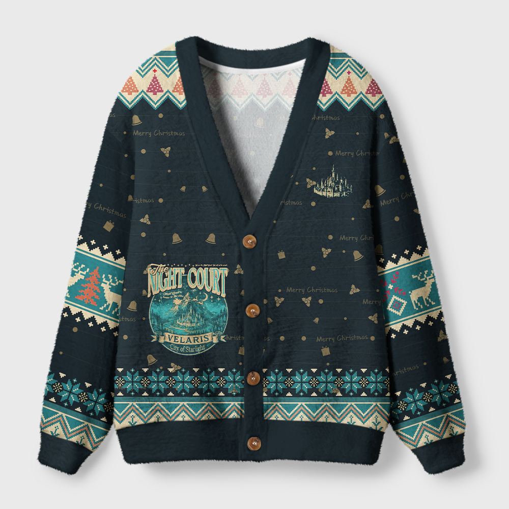 Pagewings The Night Court Velaris Light Knit Unisex Cardigan Sweaters