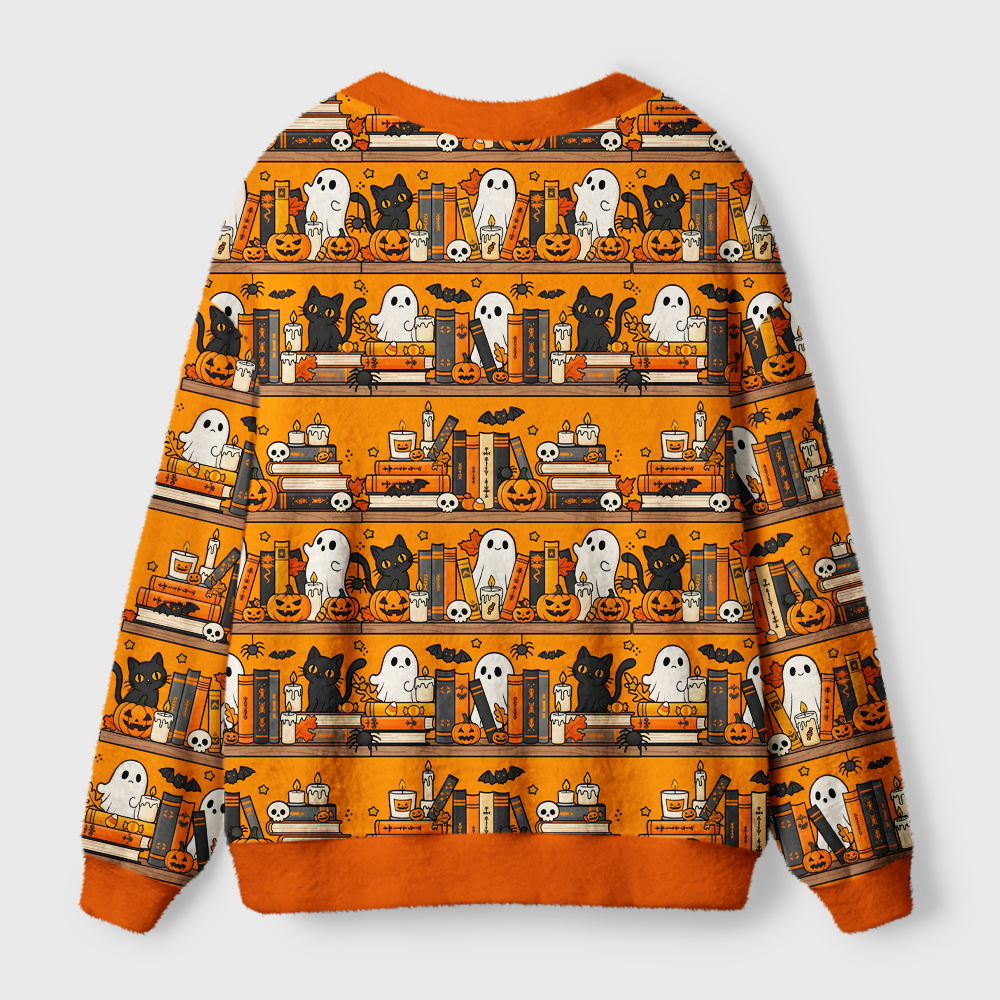 Pagewings Weird TalesLight Knit Unisex Cardigan Sweaters