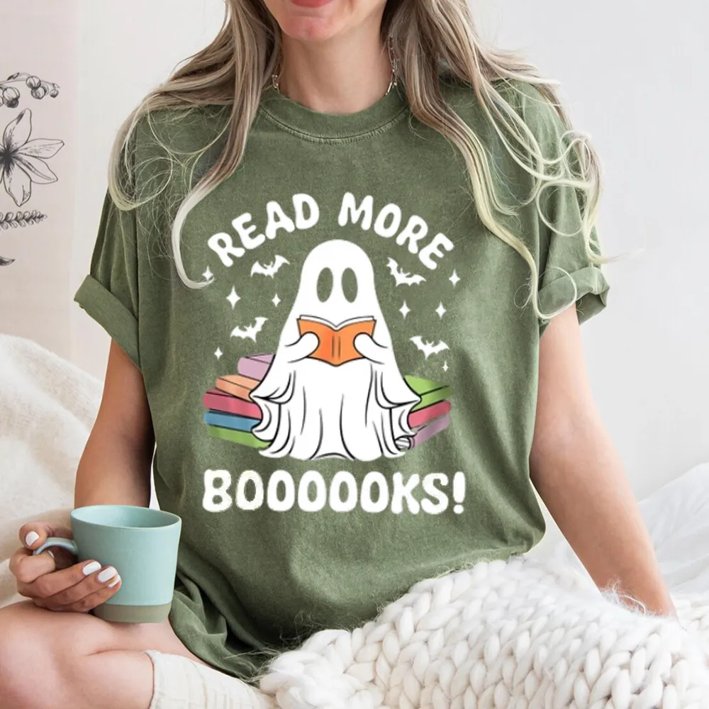 Pagewings Read More Booooks Unisex Washed T-shirt