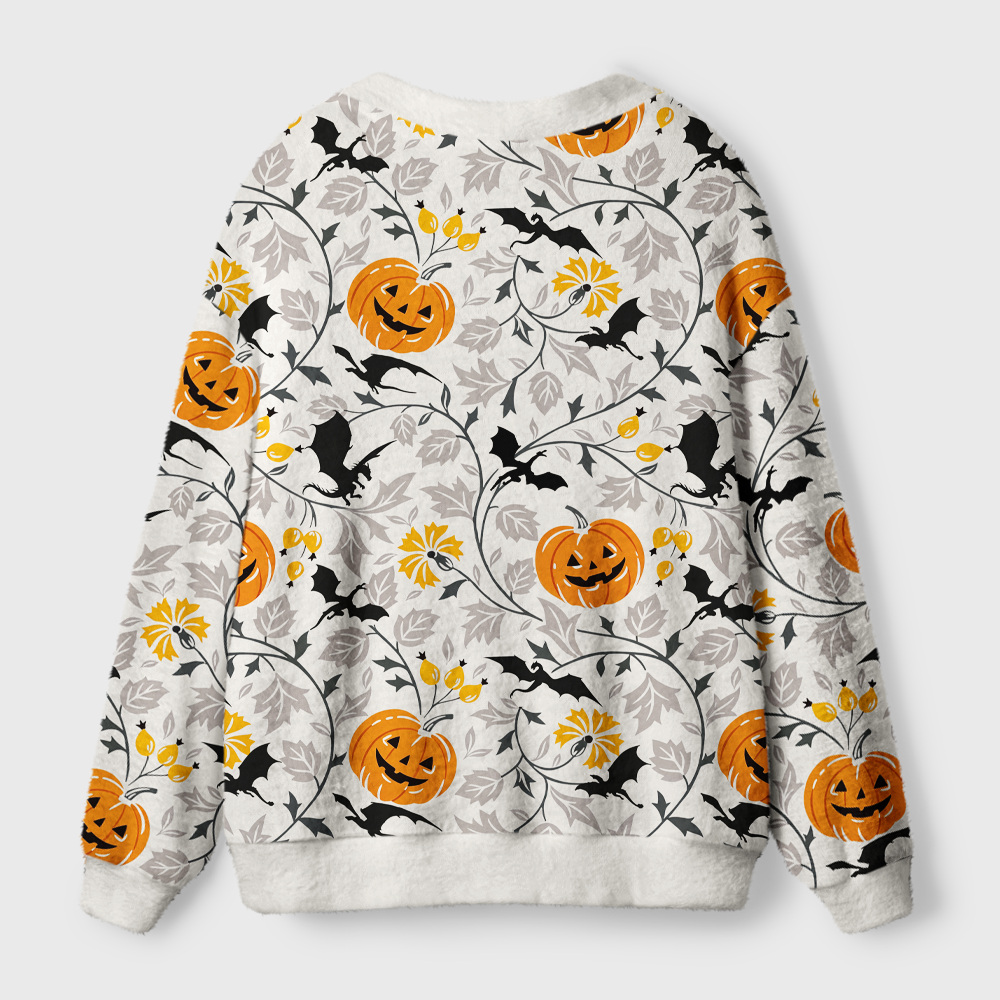 Pagewings Halloween Dragon Light Knit Unisex Cardigan Sweaters