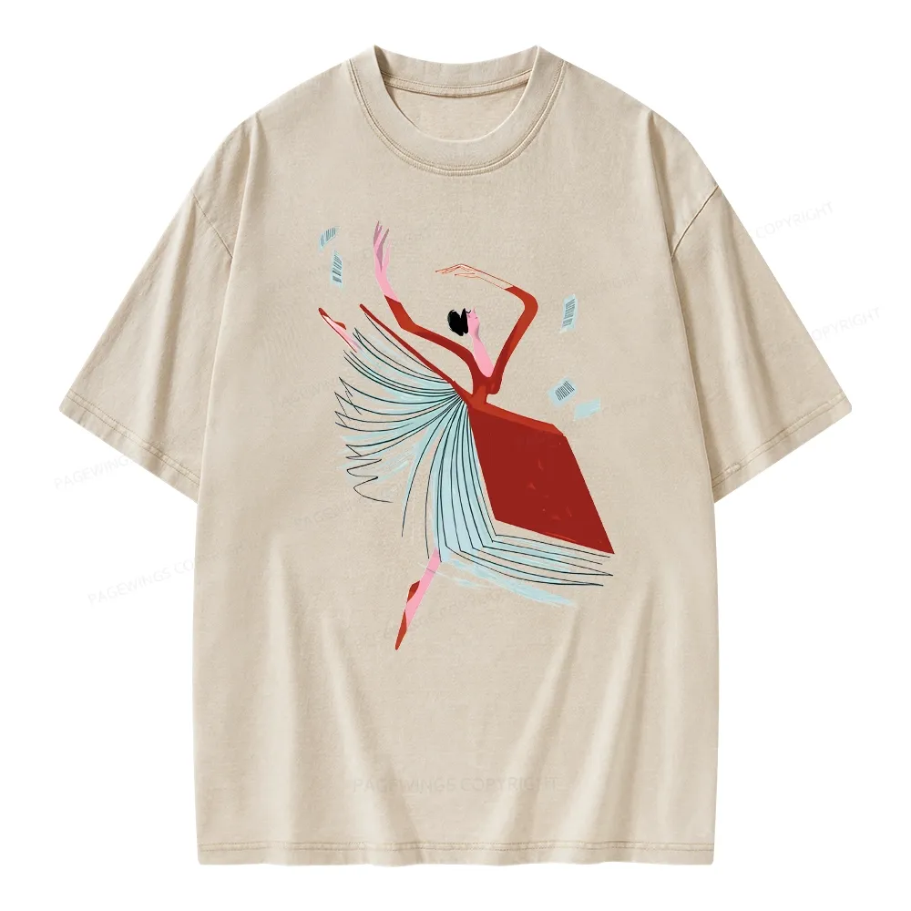 Pagewings Emotionally Attached To Fictional Characters Unisex Washed T