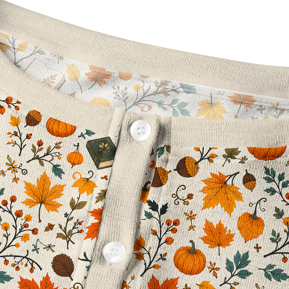 Pagewings Halloween Bookish Crew Neck Cardigan Sweaters